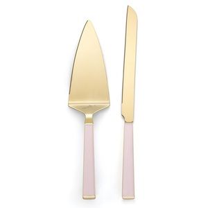 Kate Spade Pink Hearts Cake Desert Set Wedding